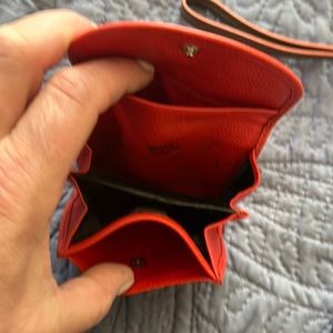 Longchamp wallet and carrying case.